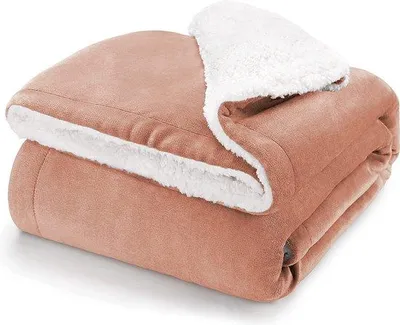 Produktbild von Unyqoos® Sherpa-Plaid – Kuschelige Wohndecke aus 100% Mikrofaser-Fleece & Sherpa, ganzjahrestauglich, Wohnzimmer & Schlafzimmer, 20.0.23116