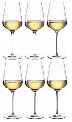 Obrázek produktu pro LEONARDO 066410 Sklenice na bílé víno Brunelli 580 ml, čiré sklo Teqton