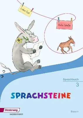 Produktbild von SPRACHSTEINE Sprachbuch 3. Bayern