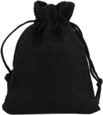 Produktbild von 1 Stück Jutesack 10x14cm Jutesäckchen Geschenkbeutel Beutel mit Kordelzug Jutebeutel Säckchen zum Befüllen Stoffbeutel für Schmuck Gastgeschenke Partys