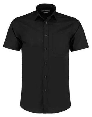 Immagine prodotto di Kustom Kit - Camicia da uomo a maniche corte LT4848 (39,5 cm) (nera)