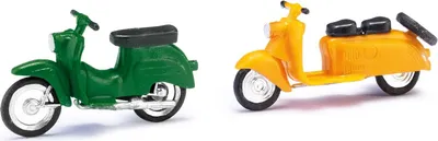 Produktbild von Busch 210008901 Schwalbe Bausätze grün/gelb