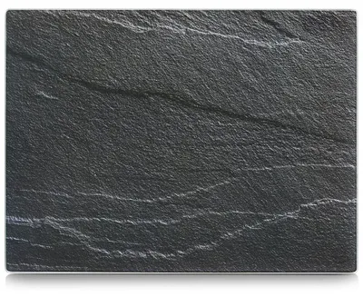 Produktbild von Zeller Glasschneideplatte "Schiefer", anthrazit 40x30
