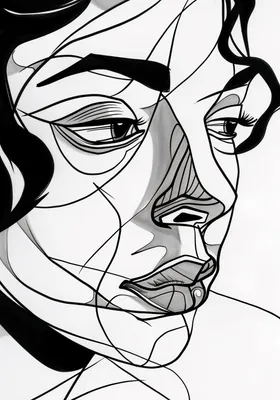 Produktbild von Plakat 70x100cm Frauenporträt