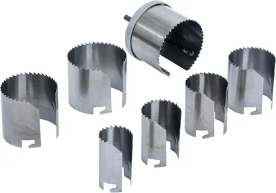 Image de KRAFTMANN 3904 Scie cloche, Ø 26-63 mm, profondeur 50 mm, 7 pièces