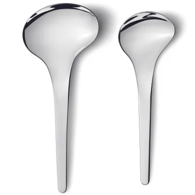 Productafbeelding van Georg Jensen BLOOM Servier Löffel Edelstahl hochglanzpoliert 2 Stück 3391347