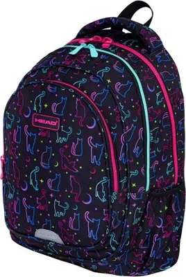 Image de Sac à dos scolaire Head NIGHT CAT, AB300, 502024110