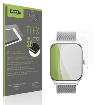 Image de 2x Full Cover mat Film pour LODIMEKE P125 Film de protection écran