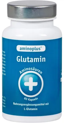 Produktbild von aminoplus Glutamin Kapseln, 60 St. Kapseln