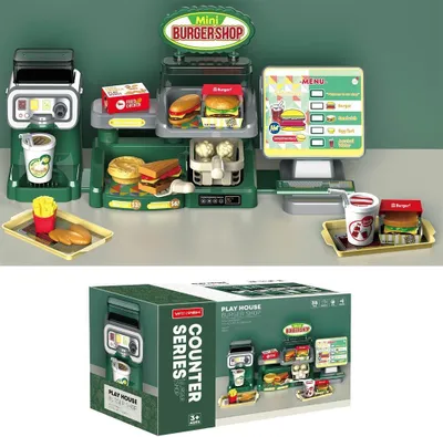 Produktbild von Fast-Food-Restaurant-Spielset (Spielzeug, Rollenspiel)