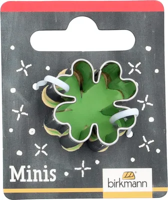 Image de Mini Emporte-pièce Trefle 2,5 Cm - Birkmann