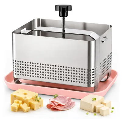 Tofu-Presse aus Edelstahl, BPA-frei, spülmaschinengeeignet, L