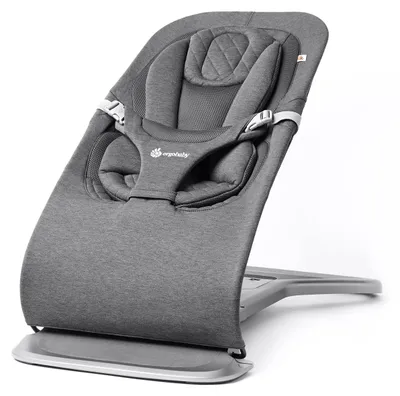 Zdjęcie produktu dla Ergobaby Evolve Bouncer leżaczek dla noworodków Charcoal Grey
