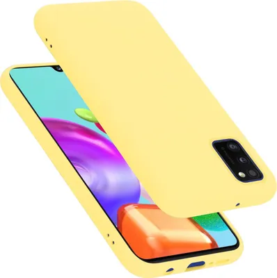 Obrázek produktu pro Cadorabo Protective Case for Samsung Galaxy A41 Case in Yellow Pouzdro na mobilní telefon TPU Etui