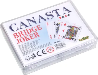 Immagine prodotto di Carte da canasta - scatola di plastica