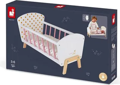 Immagine prodotto di Letto per bambole Janod Candy Chic