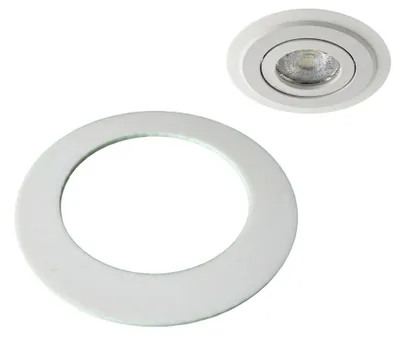 Produktbild von SOIXX Ausgleichsring für Einbaustrahler Downlight 100 68 mm Weiß