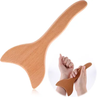 Produktbild von Massagegerät für Gua Sha zur Lymphdrainage, zur Behandlung von Cellulite und zur Körperkonturierung, Anti-Cellulite-Gerät mit Wärme