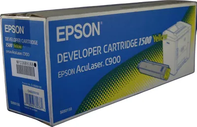 Zdjęcie produktu dla Epson Toner żółty S050155, 1500 stron(y), Żółty, 1 szt.