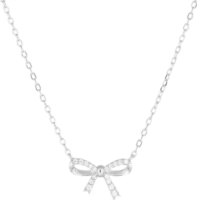 Productafbeelding van Halskettingen met hanger, zilver, "Amen" collectie, verkrijgbaar in lengtes van 43 cm tot 49 cm. Coccole Luxury - dames