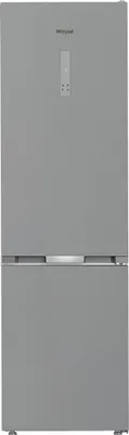 Image de Réfrigérateur Combiné WHIRLPOOL WHK26402XP4E, 2 Portes, 355 L, 59,5 x 66,3 x 203,5 cm, NoFrost, Gris