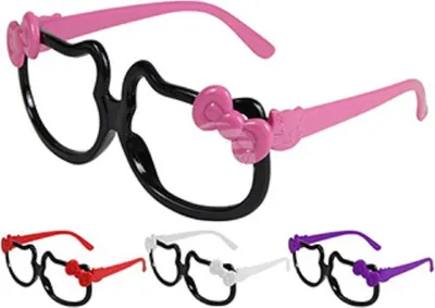 Produktbild von Ra-F-035-1 pink Kinder Damen Katzen Brille Tierbrille