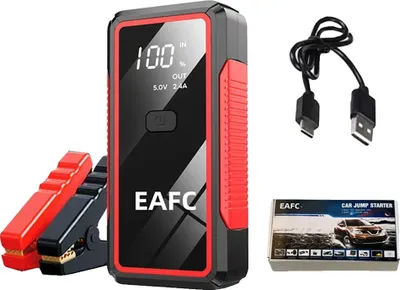 Immagine prodotto di Avviatore di salto per auto, corrente di picco 2000A, capacità 20000mAh, avviatore 2000A