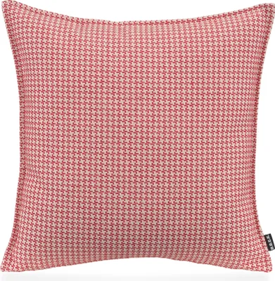 Produktbild von H.O.C.K. Bobo Kissen mit Biese 50x50cm kleingemustert col. 9 rot
