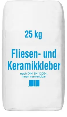 Produktbild von SAKRET Fliesenkleber 25 kg Dünnbettmörtel wasserfest, hydraulisch abbindend, standfest für Wand und Boden