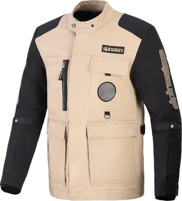 Immagine prodotto di Giacca da moto in tessuto Alpinestars Dice, beige/nero, S