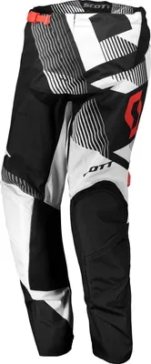 Produktbild von Scott Herren Motocross Hose 350 Dirt , Schwarz Weiß, 30