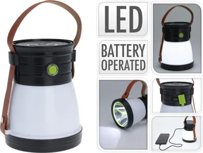 Image de Lampe de camping 14x10cm, rechargeable