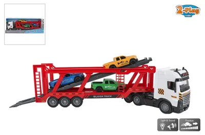 Immagine prodotto di Camion trasporto auto con 3 auto, luci e suoni