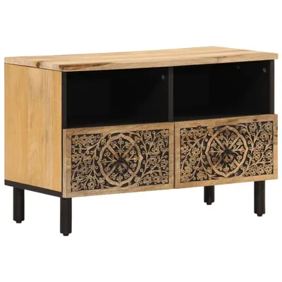 Produktbild von TV-Schrank 70x33x46 cm Massivholz Mango