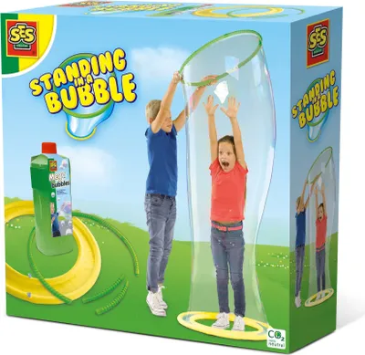 Produktbild von SES Creative 02257 - Riesen-Seifenblasen zum Selbststehen Stelle dich in eine Riesenblase, 750 ml, 5 Jahr(e), Nicht für Kinder von 0-3 Jahren