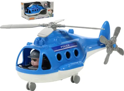 Produktbild von Polesie Hubschrauber Alfa Polizei 24 cm