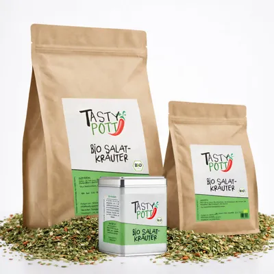 Produktbild von Tasty Pott  Salatkräuter - im Beutel - 200g