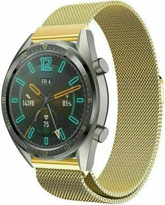 Produktbild von Strap-it Huawei Watch GT 2 Milanese Armband (Gold)