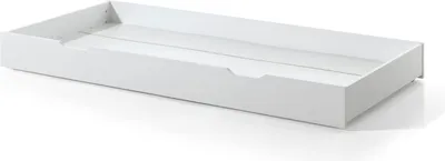Produktbild von Bettschublade Kapua 199x94x19 Massivholz+Holzwerkstoff Weiß