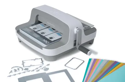 Stanz- und Prägemaschine A4 mit Starterkit, manuell