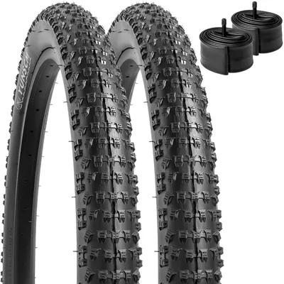 Productafbeelding van Solidchoice - Set van 2 Mountainbikebanden 24x2.60 met Binnenband