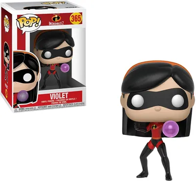 Produktbild von Disney Die Unglaublichen 2 Violet Pop! Vinyl Funko Figur + Pop Protector