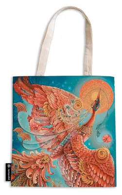 Produktbild von Firebird (Birds of Happiness) Canvas Bag