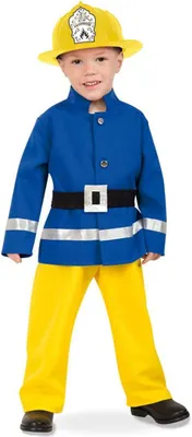 Produktbild von Kinderkostüm Feuerwehrmann - Feuerwehr kleiner Held, Gr. 104