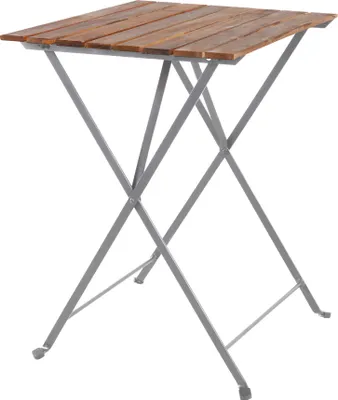 Biergarten Tisch Gartentisch Klapptisch 70 x 70 cm Akazie