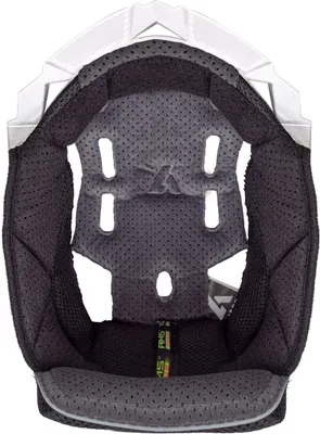 Obrázok produktu pre Šedo-biely interiér prilby Airoh Aviator 3 vo veľkosti XL