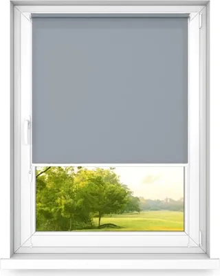 Image de time4blinds, Mini store, sans perçage, 800x1400mm, Gris, côté Gauche