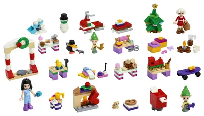 Produktbild von LEGO Friends Adventskalender - 41420, Mehrfarbig
