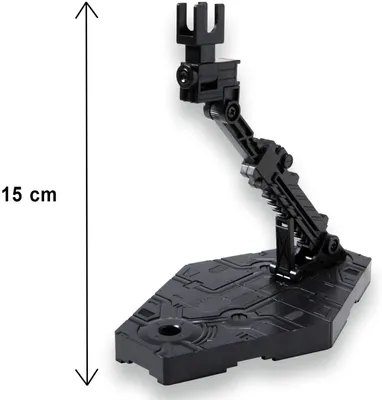 Image de Base d'Action 2 Noir – Support d'écran Bandai pour Kits de Modèles