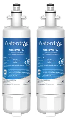 Image de Filtre à eau pour réfrigérateur, compatible avec de nombreux modèles